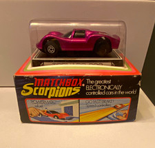 Matchbox Scorpions Volkswagen 2000 VW 1968 Purple 1:64 Diecast Unopened Box picture