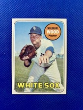 1969 Topps #123 Wilbur Wood Chicago White Sox high-end NM-MT           B69#123B2 picture