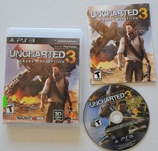 Uncharted 3 Drake's Deception (Sony PlayStation 3) PS3 CIB Complete W/ Manual  picture