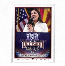 2024-25 Decision Update #240 Alexandria Ocasio-Cortez Card NY Representative  picture