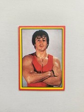 Rocky Sylvester Stallone RARE ROOKIE Vintage 1978 Fabulosos Spain Mini PRE TOPPS picture