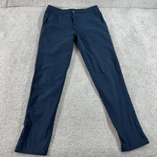 lululemon ABC Pant Slim Warpstreme Obsidian Navy Mens Size 34x32.5 picture