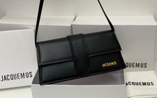 Jacquemus Black Le Bambino Long Leather Shoulder Bag picture