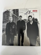 Dogstar - All In Now LP Red Marble Vinyl Open & Signed Keanu Reeves picture