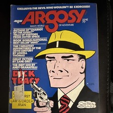 Argosy Magazine June 1974 Vol 379 No 6 Adventure Dick Tracy Jaws Book Bonus picture