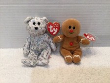 Ty Jingle Beanies Sweeter and The Beginning Plush Ornaments picture