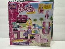 NEW Mega Bloks Barbie Fashion Stand # 80211 build & style 71 pcs. G13 picture