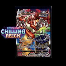 Chilling Reign Pokemon Cards Holo/Reverse Holo Vmax V Secret Rare Full Art Card picture