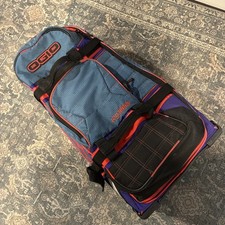 OGIO Rig 9800 Gear Bag Sled Duffle Rolling Rare Colorway Vtg Retro Sports Snow picture