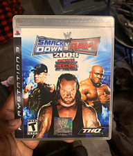 THQ WWE SmackDown vs. Raw 2008 Featuring ECW PS3 NTSC-U/C T Manual picture