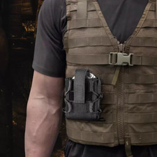 Tactical Handcuff Holder Molle Pouch Open Top Universal Hand Cuff Case Holster picture