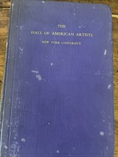 Rare W Francklyn Paris - The Hall of American Artists 1943 Hardback w/photos picture