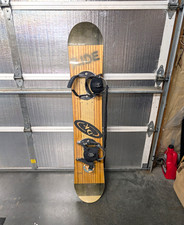 Vintage 1992 Ride Rehberg Snowboard 158cm Regular w/ Bindings  picture