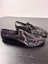 The Row Eelskin Leather Penny Loafers Size 40 / Approx. US 7 picture