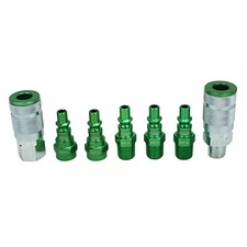Milton COLOR FIT S-307AKIT 7 PC A-Style Coupler & Plug set, 1/4