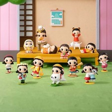 POP MART Nyota x Chibi Maruko Chan Series Figures Authentic Hot Toy Gift picture