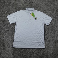 Waste Management Polo Shirt Mens Medium TPC Scottsdale Performance Bermuda Sands picture