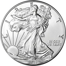 2018 Walking Liberty Silver Eagle Coin American Eagle US Coin Collectible picture