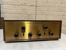 Vintage FISHER X-101 Stereo Integrated Tube Amplifier EL84 GZ34 Work picture