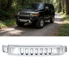 For Hummer H3 2006 2007 2008 2009 2010 Front Chrome Grille Grill Assembly New picture