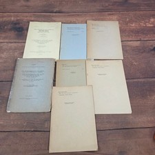 The Wistar Institute Scientific Memoirs Reprints Lot 7 Tan Good Anatomy 1915-32 picture