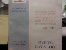 Skywagon 207 Series 1969  original Parts Catalog picture