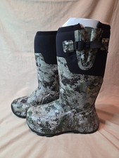 Cabela's Instinct Nanotherm 1600g Insulated Rubber Boots VSX Truetimber Mens 9M picture