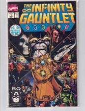 Marvel Infinity Trilogy 1-18 Complete Set Infinity Gauntlet, War, Crusade picture