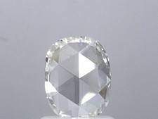 GIA Certified 0.73ct G color Natural White rectangular Cushion Rose Cut diamond picture