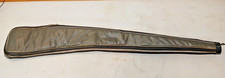 Vintage 1970/80s Soft Shotgun Case  Gray Green Vinyl 46