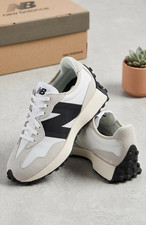 [SALE] Women's NewBalance 327 Sneakers, Sea Salt/White/Black - AUTH, NEW TAG picture