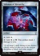 2025 Magic: The Gathering: FIC Talisman of Hierarchy (#365, Uncommon, Near Mint) picture