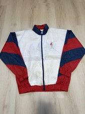 Vtg 1996 Atlanta Olympics America Striped USA Mens Large Windbreaker Lightweight picture