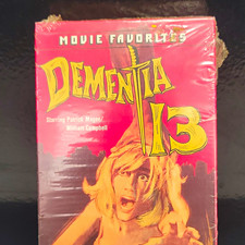 Dementia 13 VHS NTSC Diamond Entertainment 1963 Horror Mystery NR B&W picture