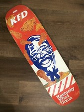 RARE Antwuan Dixon Skateboard Deck Shaped Baker deathwish slight of hand KFC picture