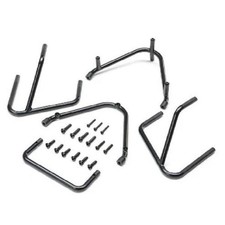 Losi LOS-1898 Bumper Set, Black: 22S Sprint picture