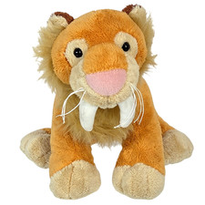 Webkinz Ganz Sabertooth Tiger Plush Stuffed Animal Retired HM609 No Code Rare picture