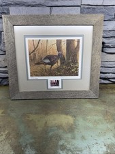 Vintage James Killen Limited Edition Signed Print 725/1500 1986 NWTF Turkey picture