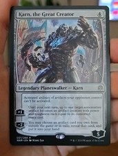 MTG Karn, the Great Creator War of the Spark Regular Rare English #001/264 2019 picture