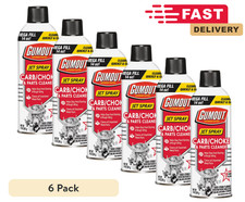(Pack of 6) Gumout Carb And Choke Carburetor Cleaner 14 Oz. Engine Parts Spray. picture