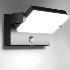 Dream Eeve 60W Motion Sensor Outdoor Wall Light 5000LM IP65 LED Black 5000K picture