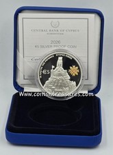 Cyprus 2026 Silver Proof coin Rigainas Castles picture