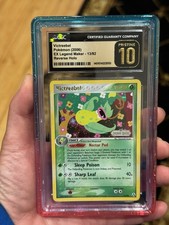 SWIRL🌀 Pokemon EX Legend Maker Victreebel 13 Reverse Holo CGC PRISTINE 10 POP 4 picture