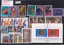 Liechtenstein 1976 Stamped Complete picture