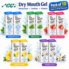 10 x Dental GC DRY MOUTH GEL to Provide Extra Comfort for Dry Mouth Sufferer picture