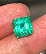 GRS Certified Natural Emerald Loose Gemstone From Brazil Mines 3.66 Carats picture