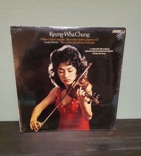 KYUNG-WHA CHUNG Violin Concertos  Walton Stravinsky PREVIN 1973 London LP SEALED picture