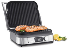 NEW Cuisinart Griddler Five 5 in 1 Digital Grill Griddle Panini Press Stainless picture