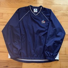 Vintage Charlotte Checkers Windbreaker Mens Small Jacket Patch Old Logo 90s picture