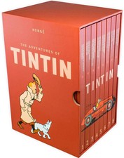 The Complete Adventures of Tintin Collection 8 Books Box Set by Herge picture